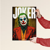 Joker Character Illustration Poster